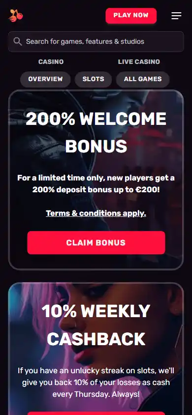 Instaslots Casino screenshot 6