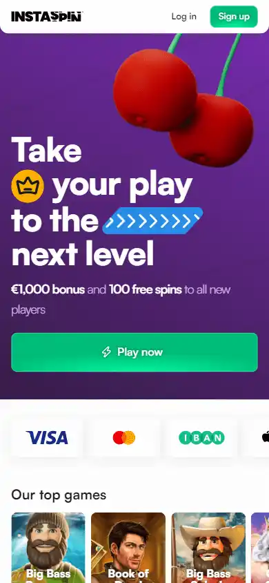 Instaspin Casino screenshot 3