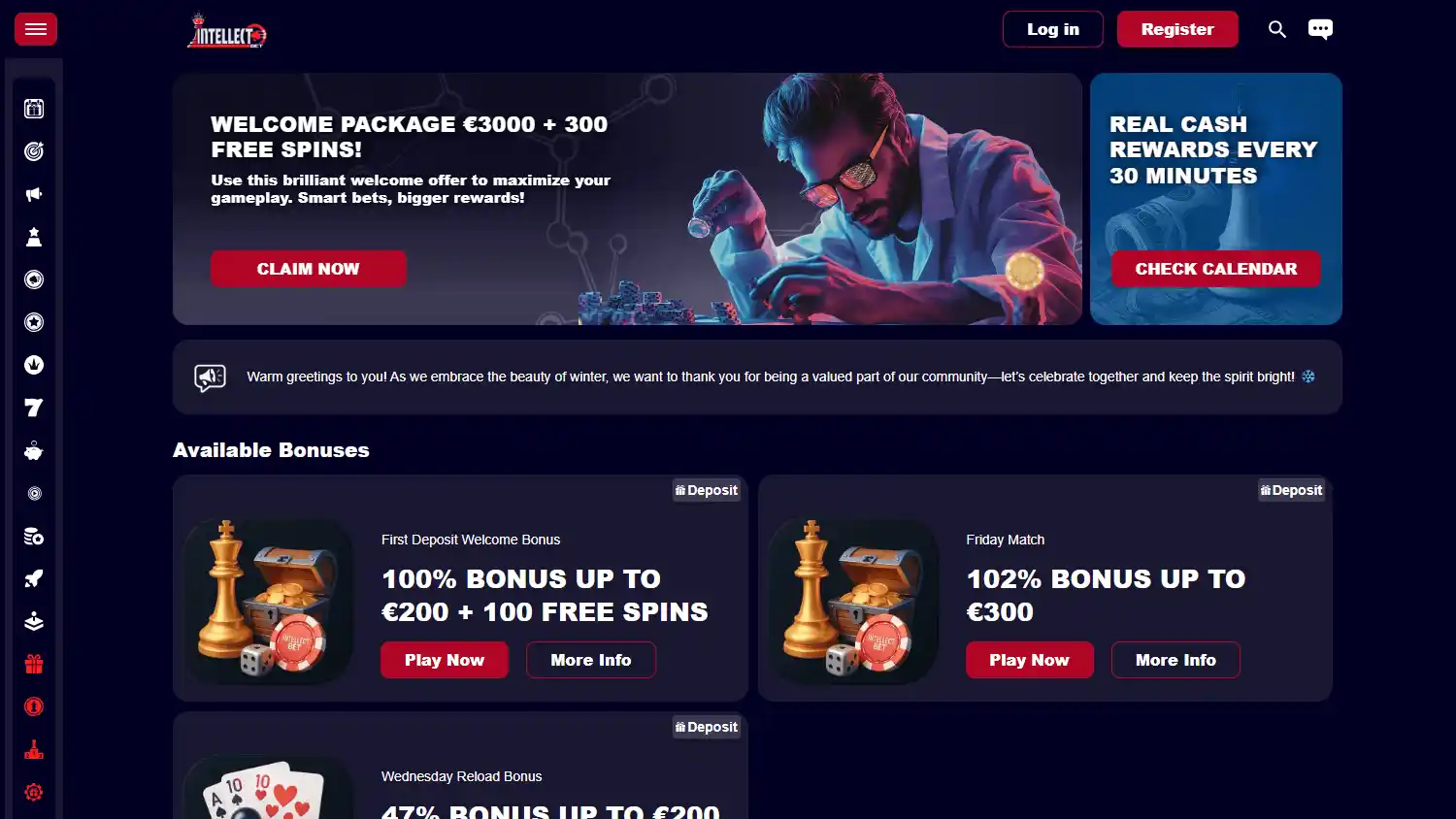 IntellectBet Casino screenshot 3