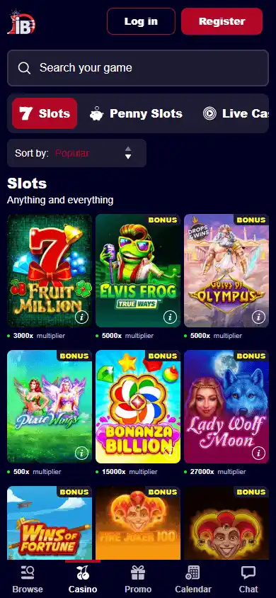 IntellectBet Casino screenshot 5