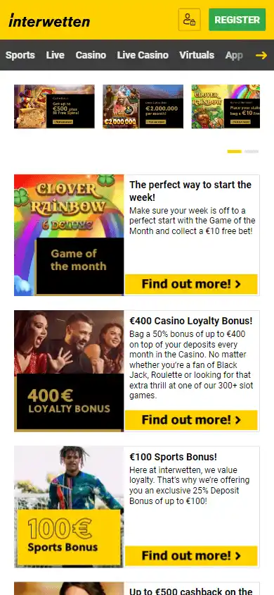 Interwetten Casino screenshot 6