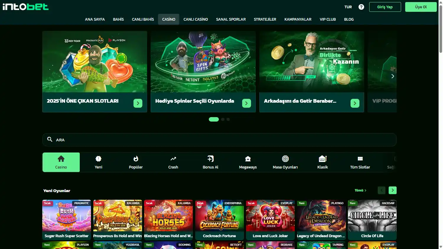 IntoBet Casino screenshot 2