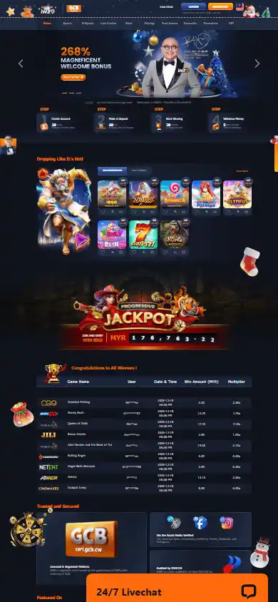 INZ9 Casino screenshot 4