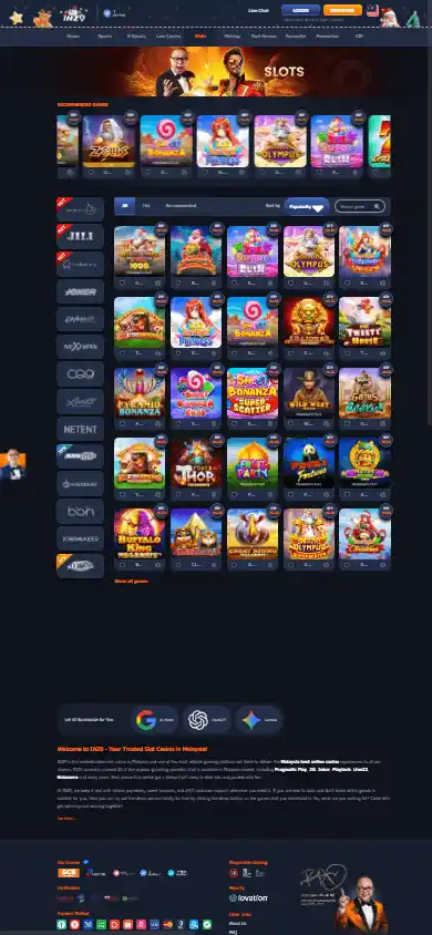 INZ9 Casino screenshot 5