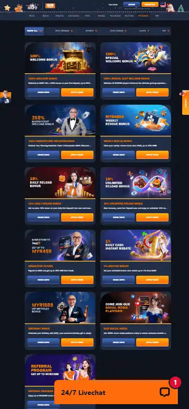INZ9 Casino screenshot 6