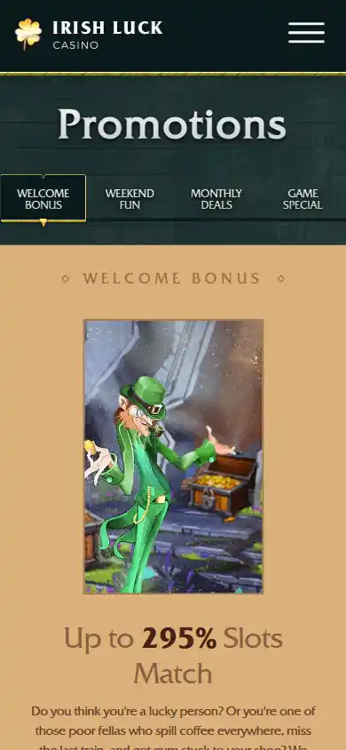Irish Luck Casino screenshot 6