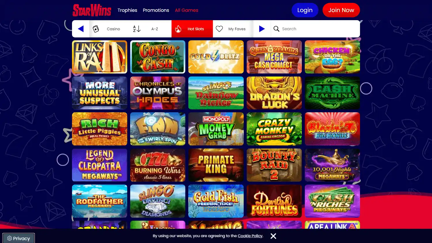 Star Wins Casino screenshot 3