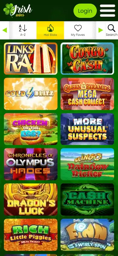 Irish Wins Casino screenshot 4