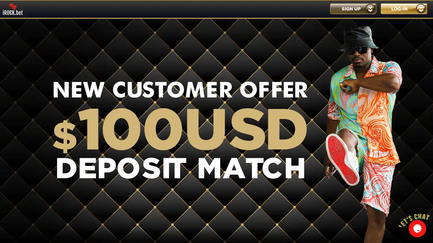 iRock.bet Casino screenshot 1