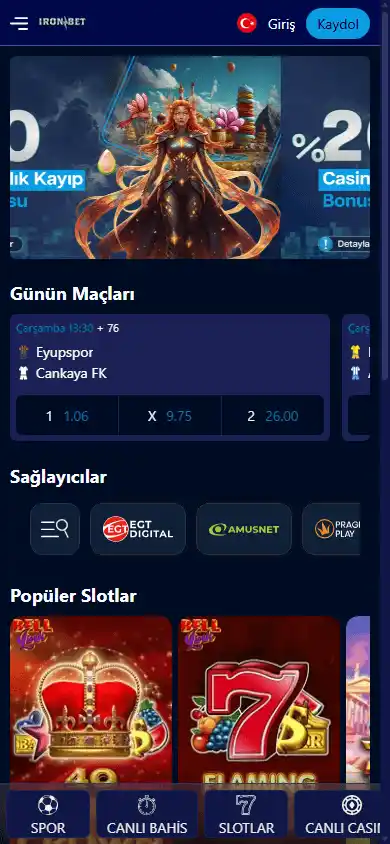 Ironbet Casino screenshot 4