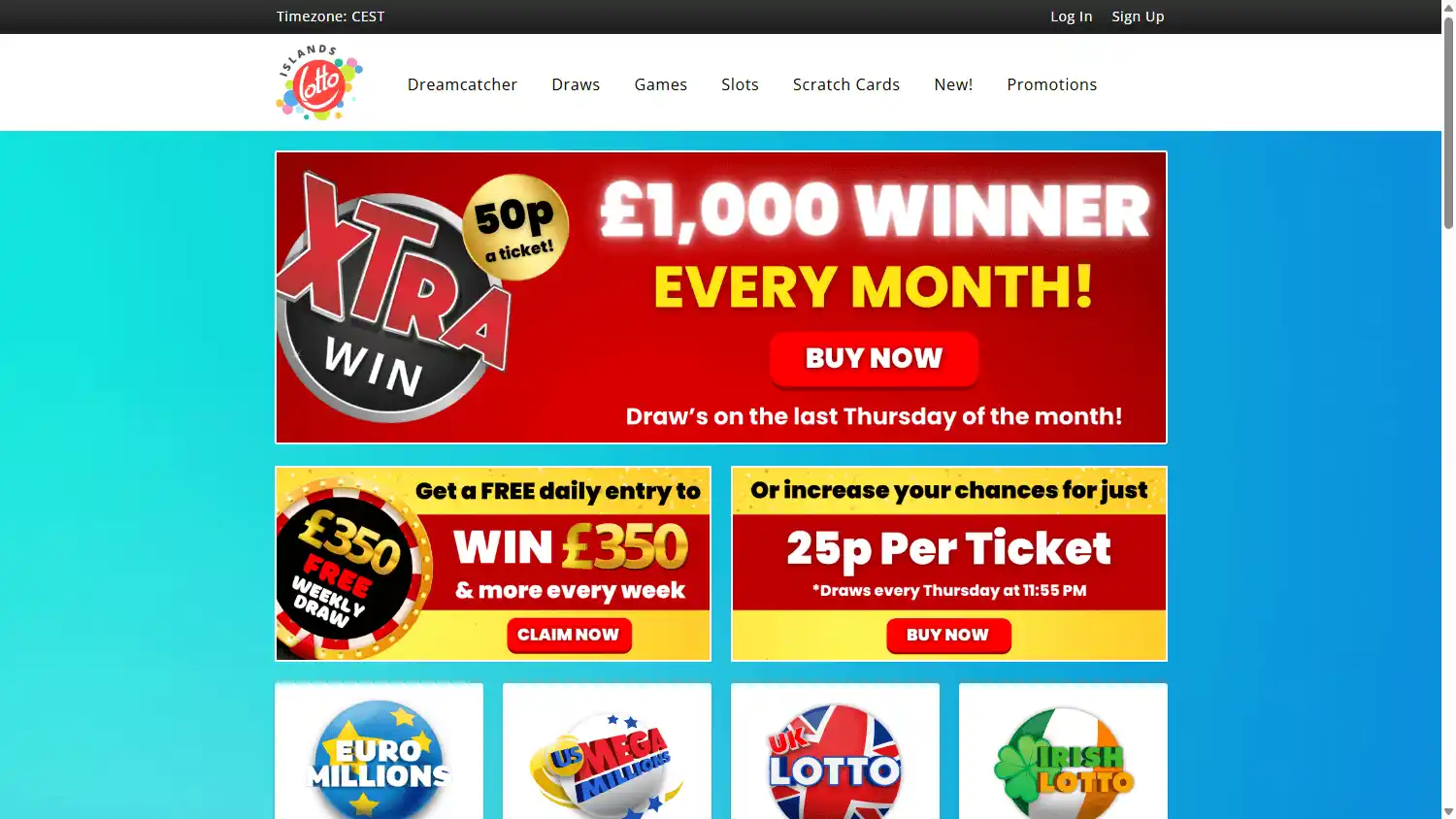 Islands Lotto Casino screenshot 1
