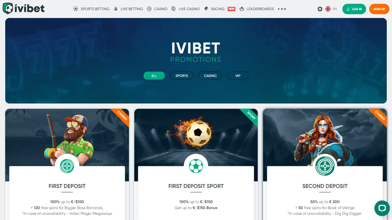 IviBet Casino screenshot 2