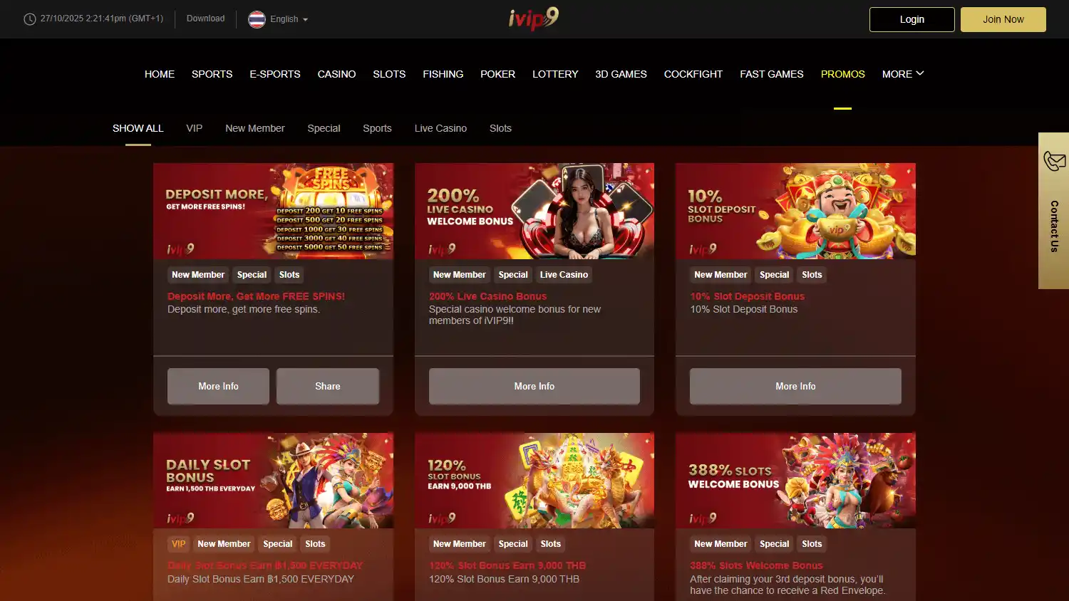 iVIP9 Casino screenshot 3
