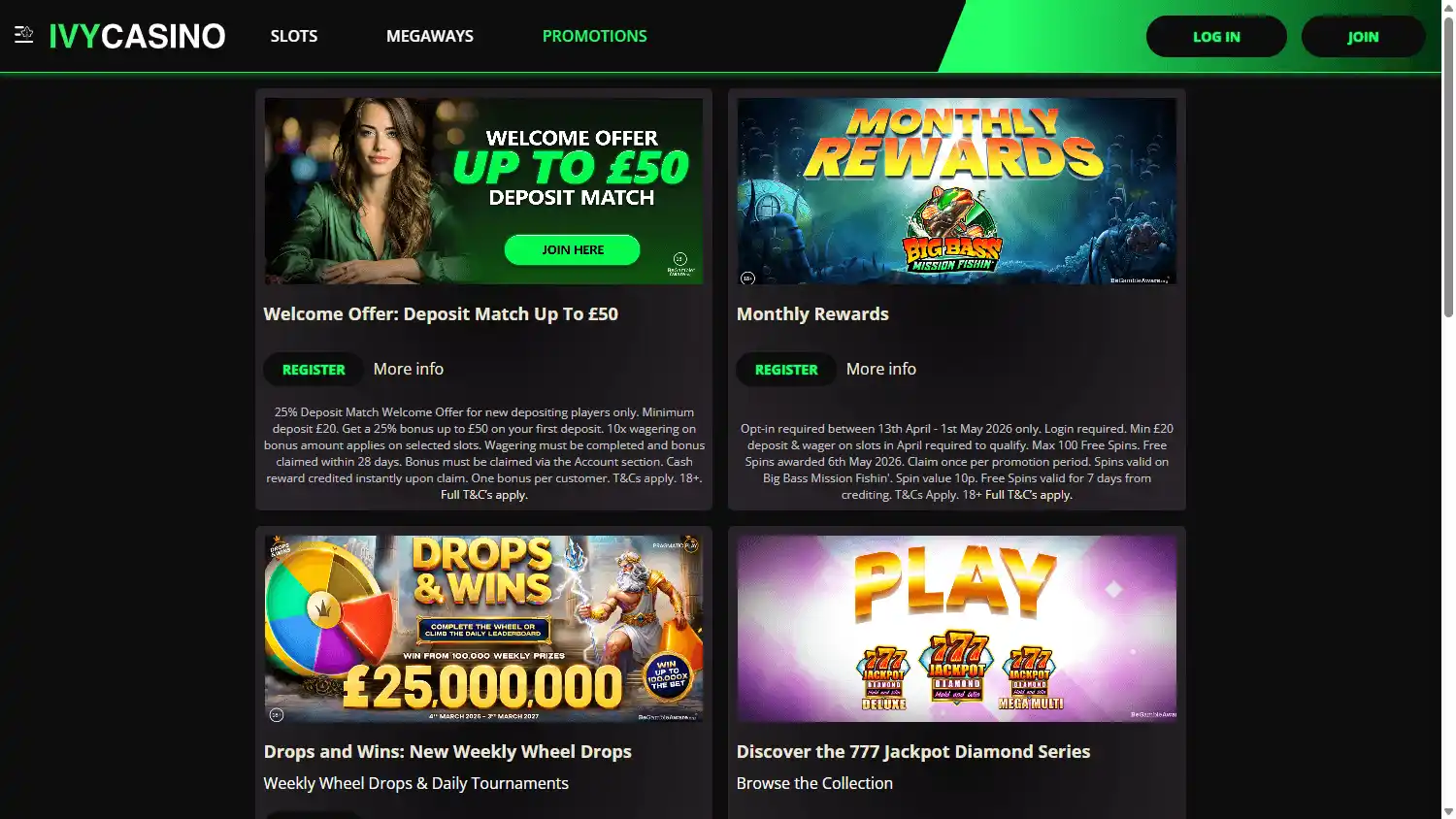 Ivy Casino screenshot 3