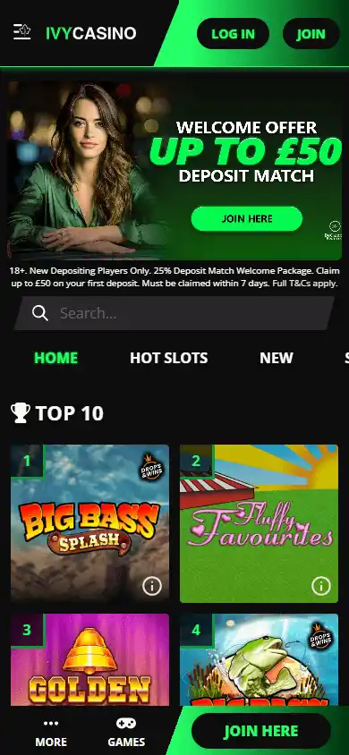 Ivy Casino screenshot 4