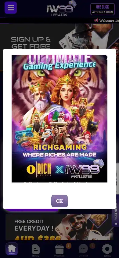 iW99 Casino screenshot 3