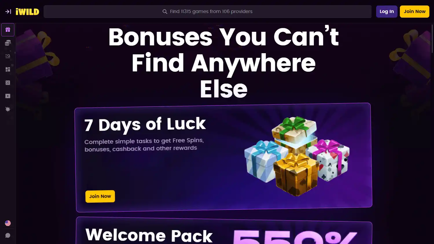 iWild Casino screenshot 3