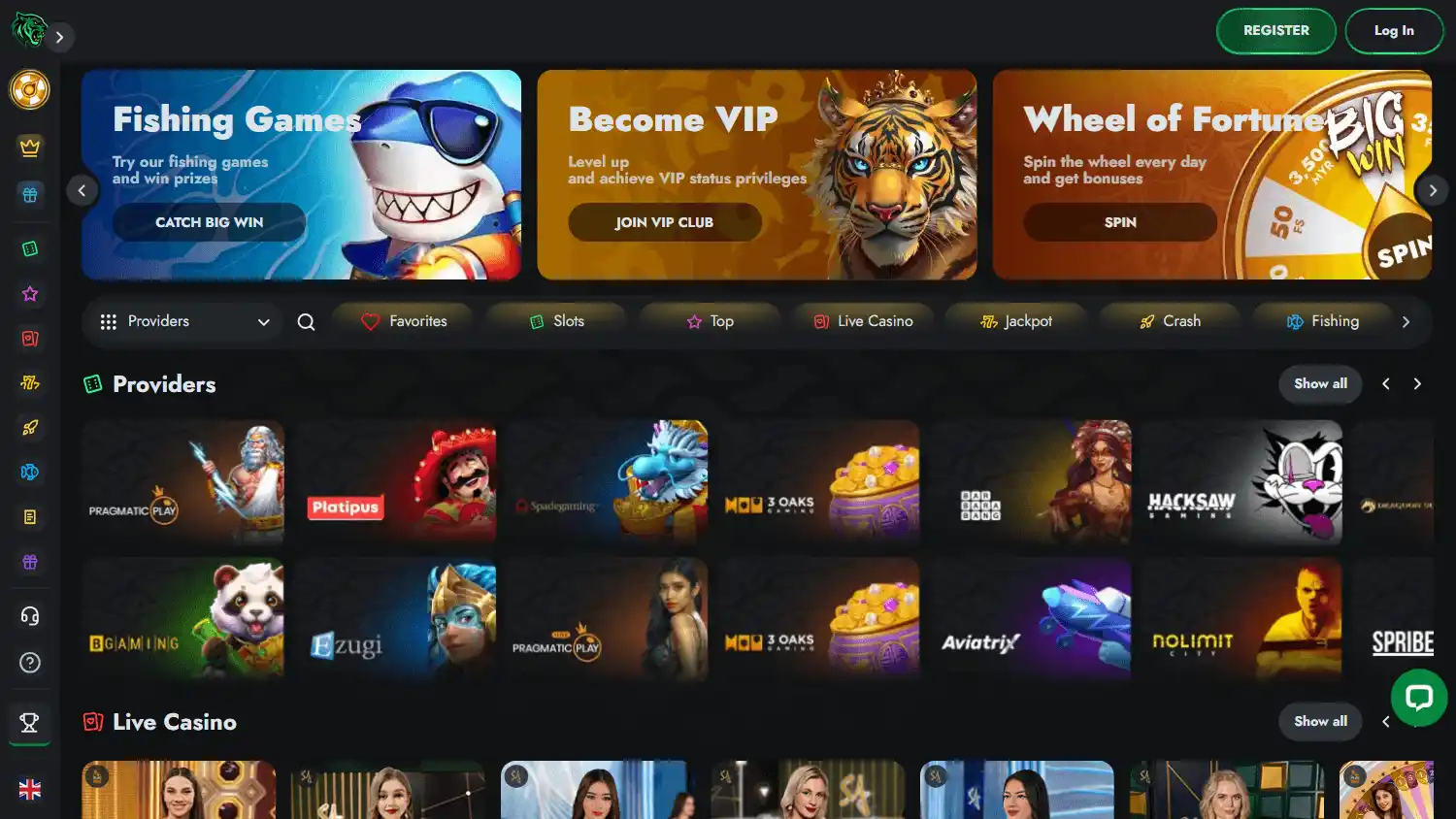J8de Casino screenshot 1