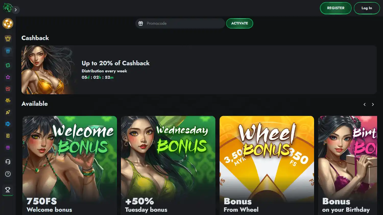 J8de Casino screenshot 3