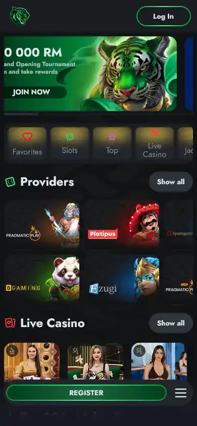 J8de Casino screenshot 4
