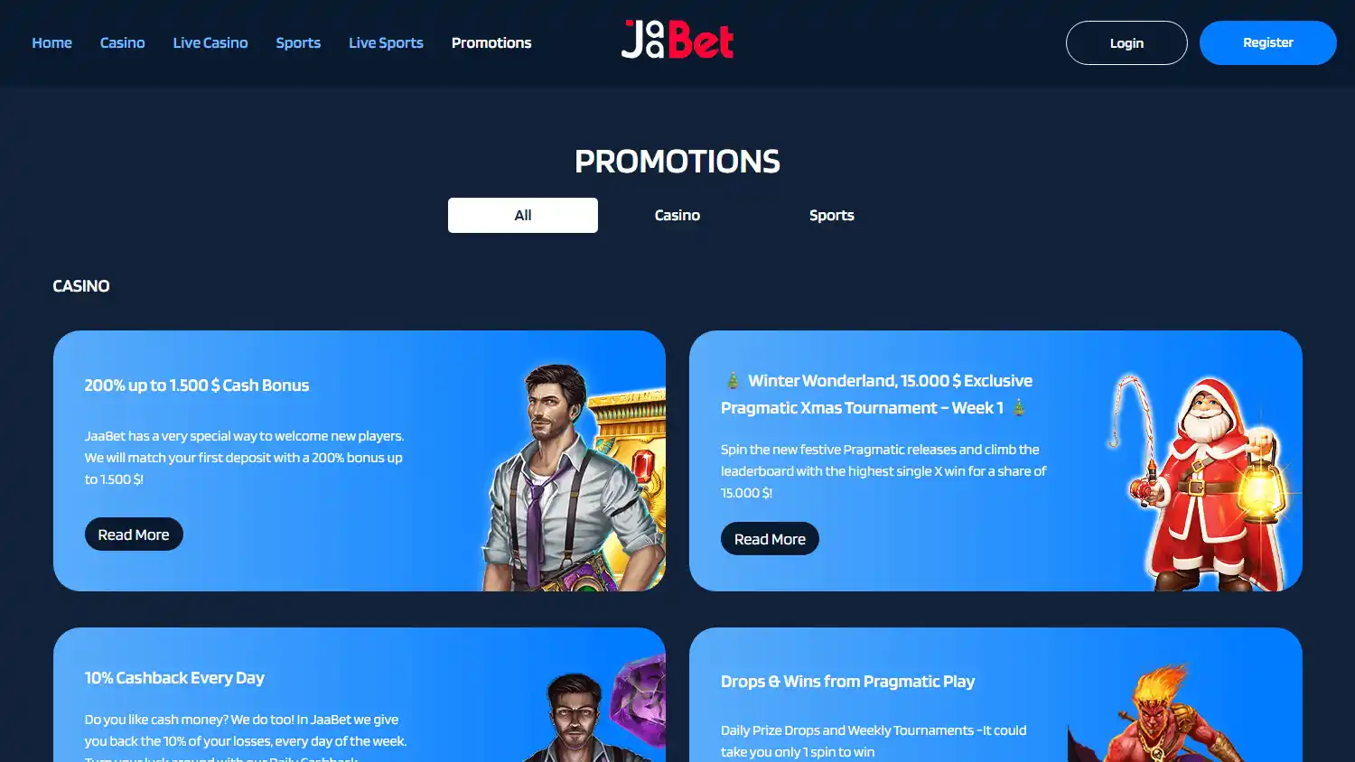 JaaBet Casino screenshot 3