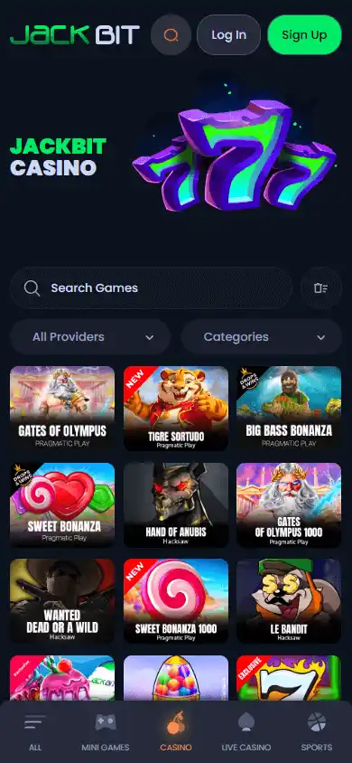 Jack Casino screenshot 5