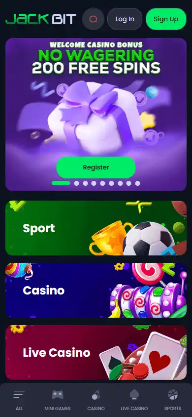 Jackbit Casino screenshot 4