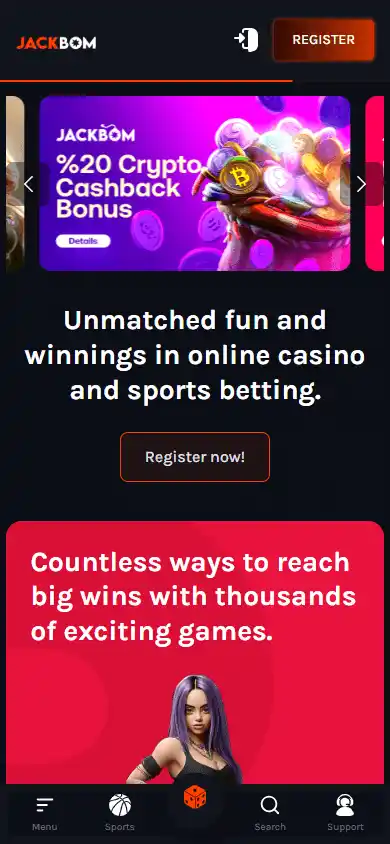 JackBom Casino screenshot 4