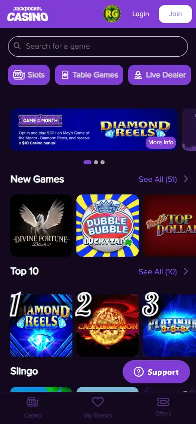 Jackpocket Casino screenshot 4