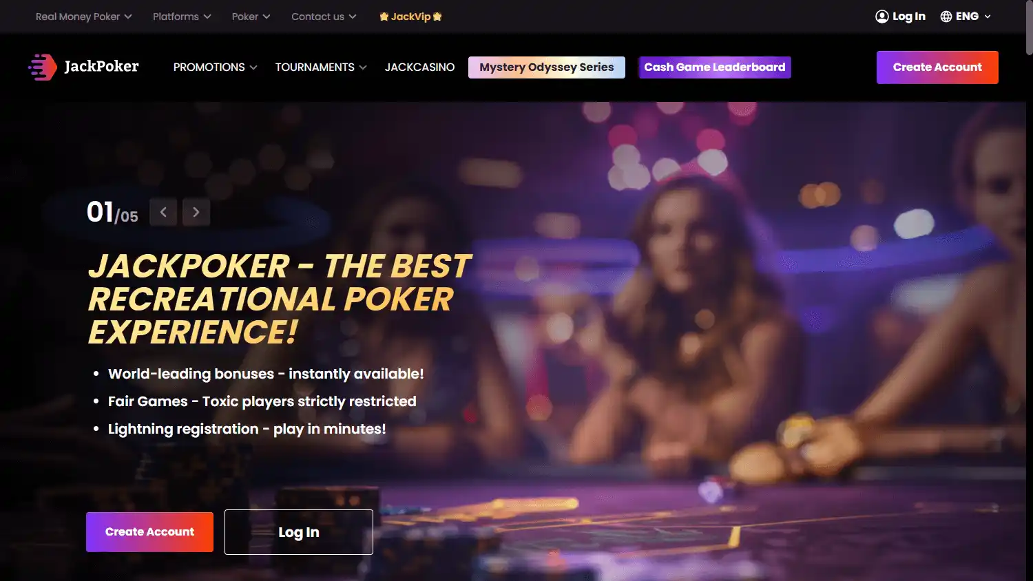 JackPoker Casino screenshot 1