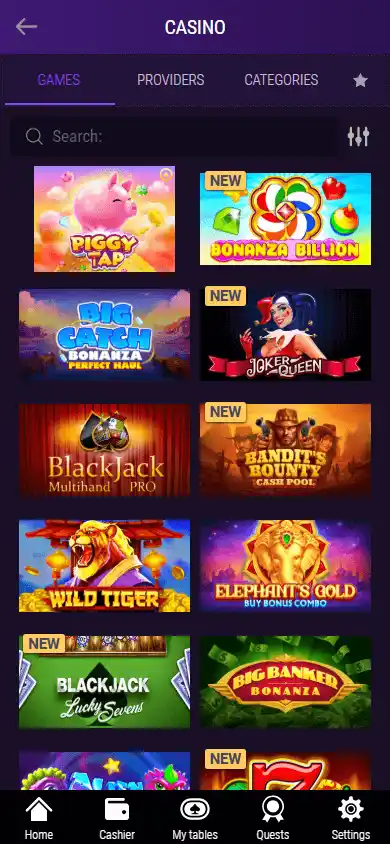 JackPoker Casino screenshot 5