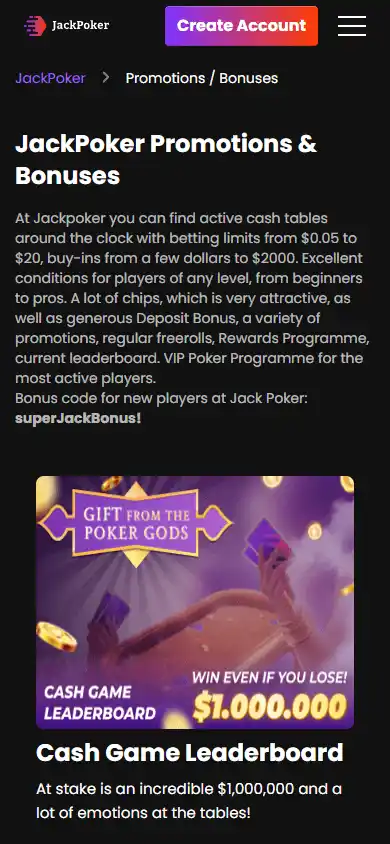 JackPoker Casino screenshot 6