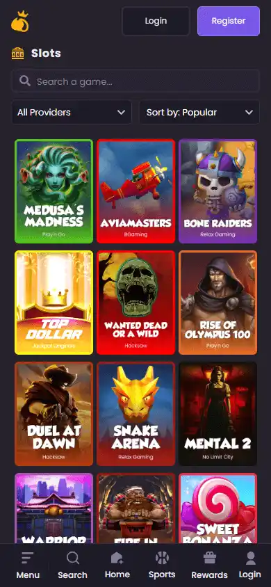 Jackpot.bet Casino screenshot 4