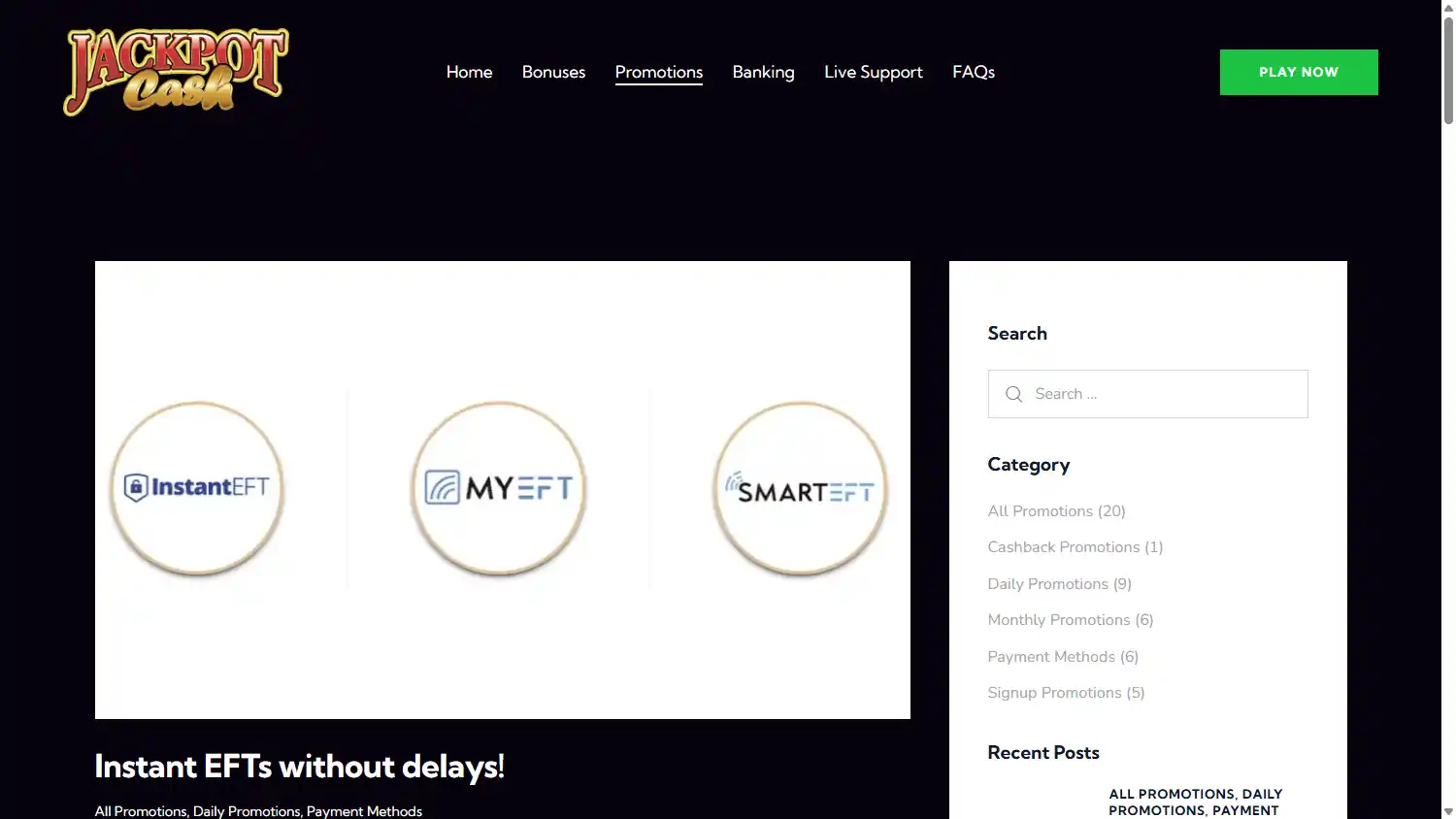 Jackpot Cash Casino screenshot 3