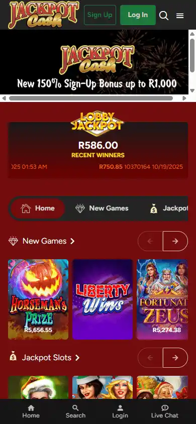 Jackpot Cash Casino screenshot 5