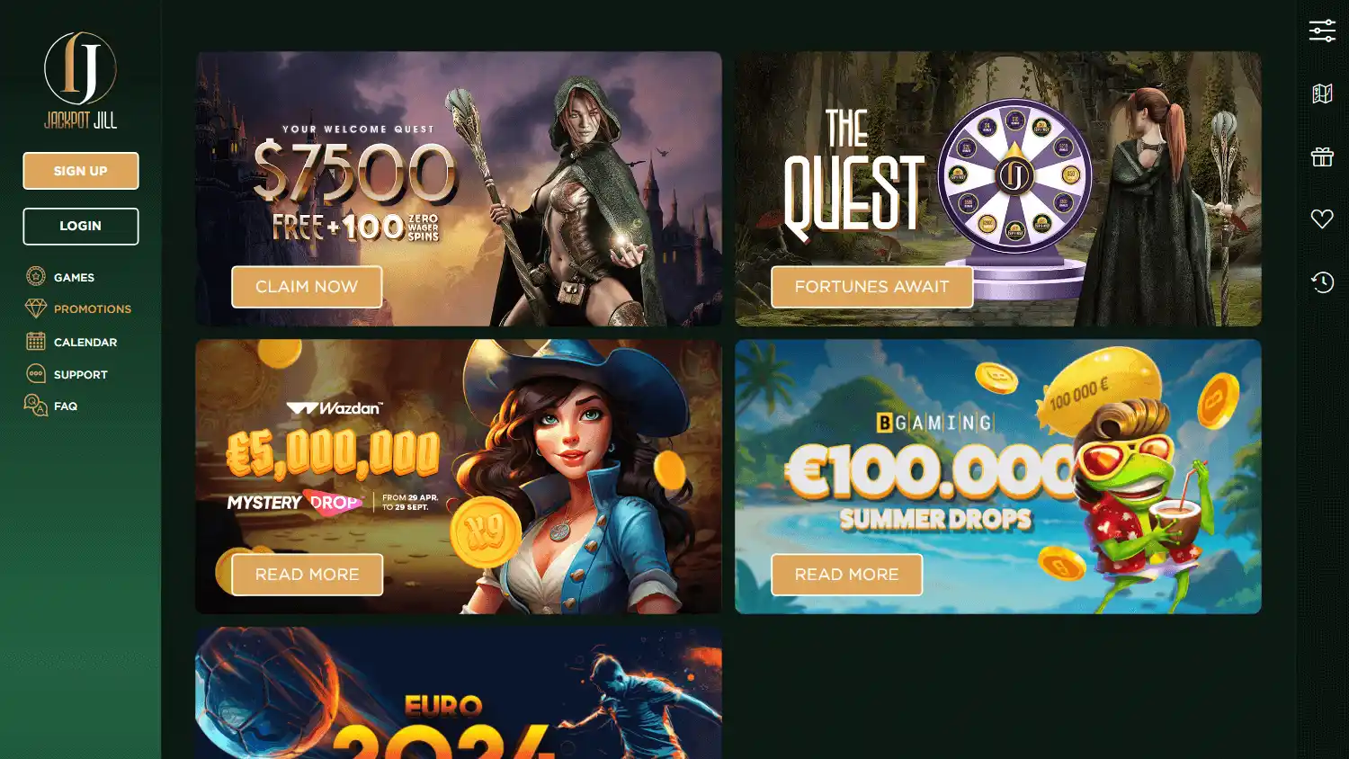 Jackpot Jill Casino screenshot 3