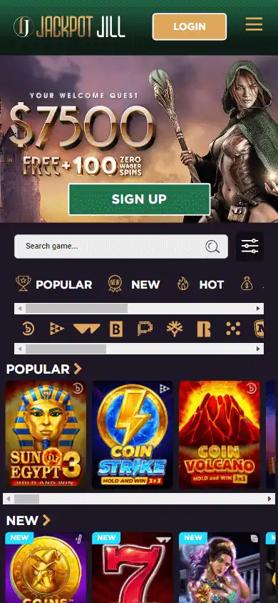 Jackpot Jill Casino screenshot 4