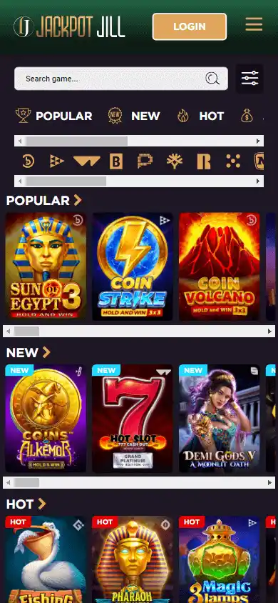 Jackpot Jill Casino screenshot 5
