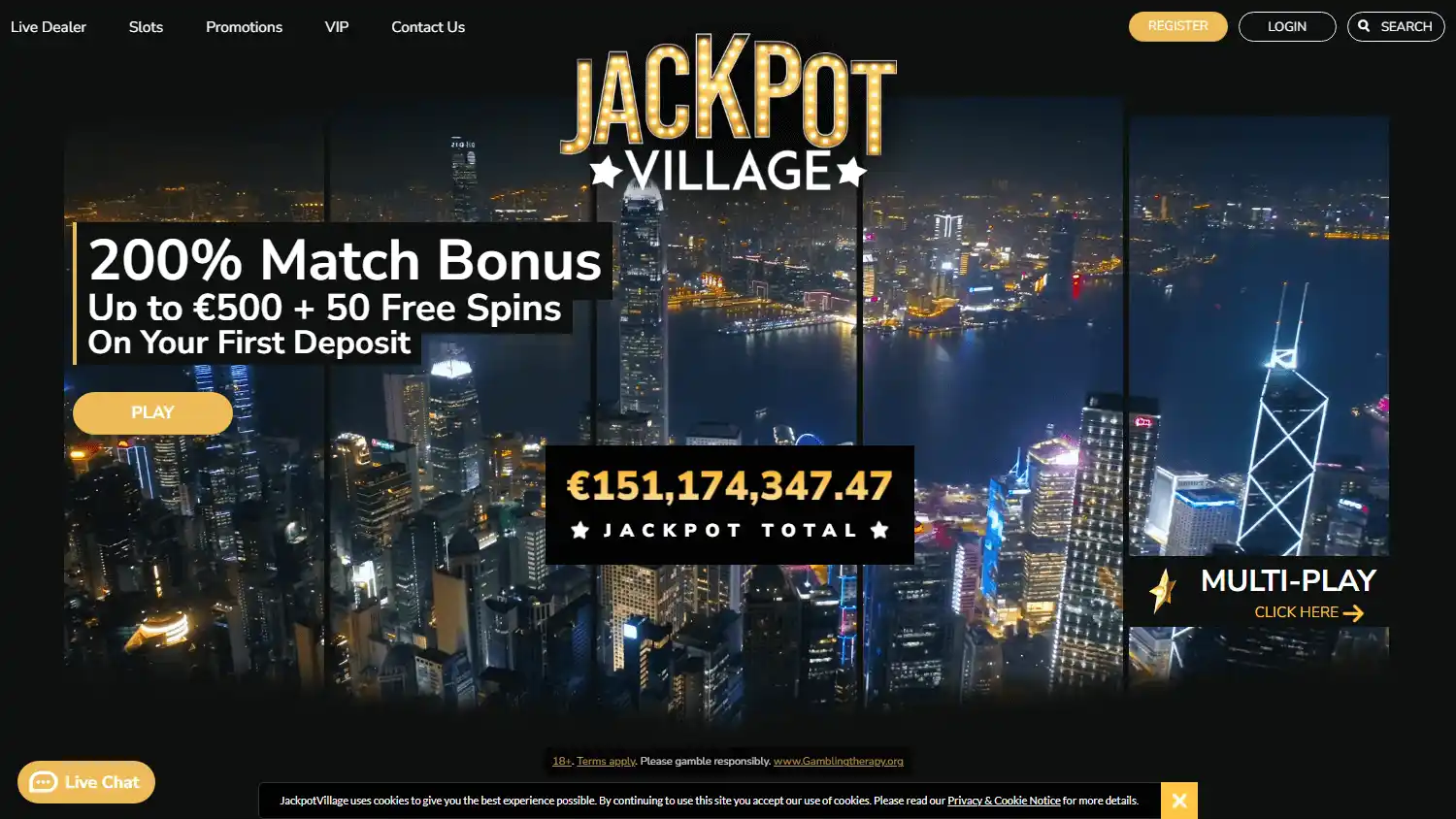 Jackpot Village Casino screenshot 1