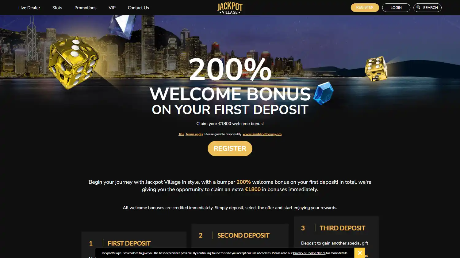 Jackpot Village Casino screenshot 2