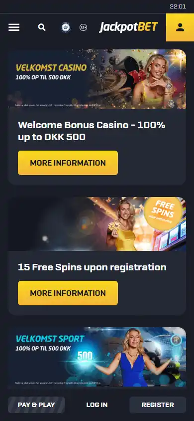 JackpotBet Casino screenshot 6