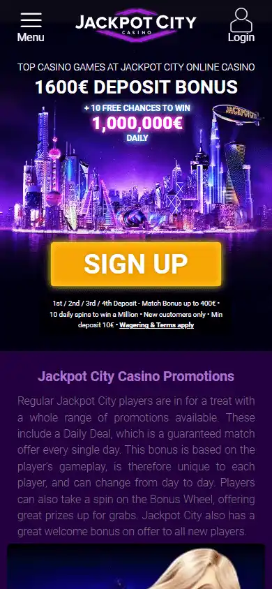 JackpotCity Casino screenshot 7