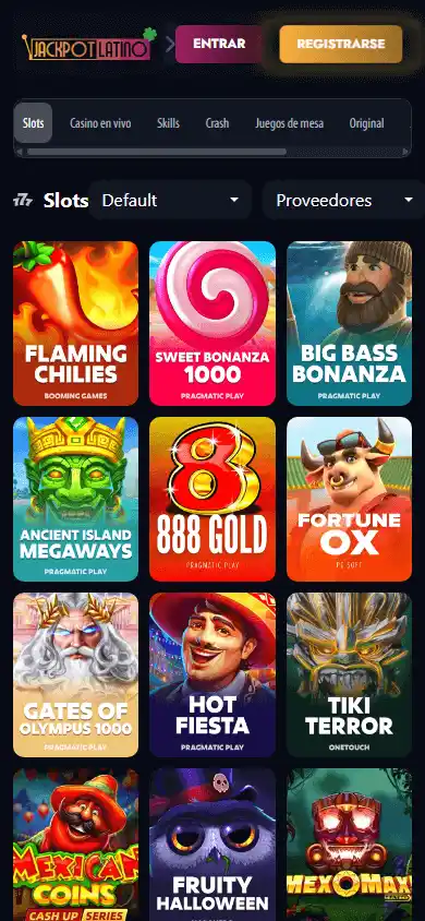 JackpotLatino Casino screenshot 5