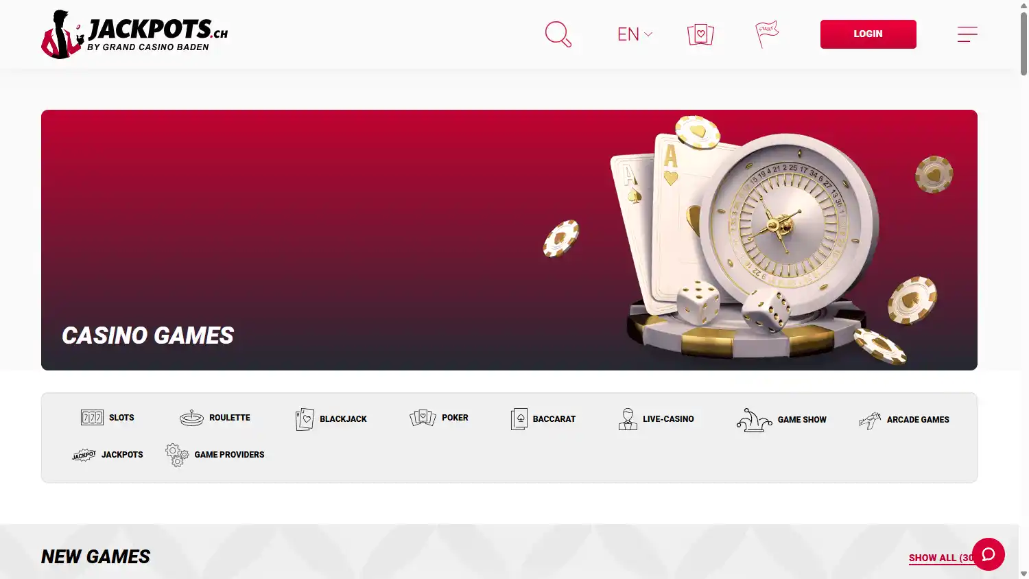 JackPots Casino CH screenshot 2