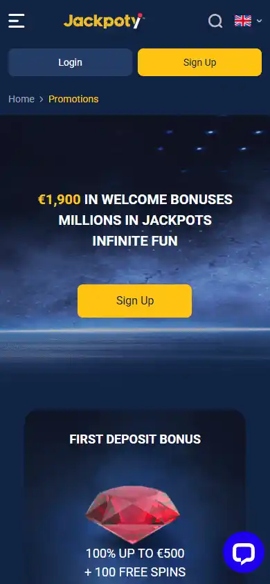 Jackpoty Casino screenshot 6