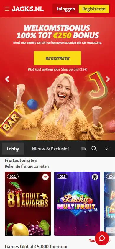 Jacks.nl Casino screenshot 6