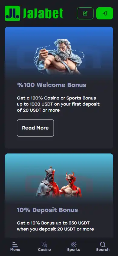 JajaBet Casino screenshot 6