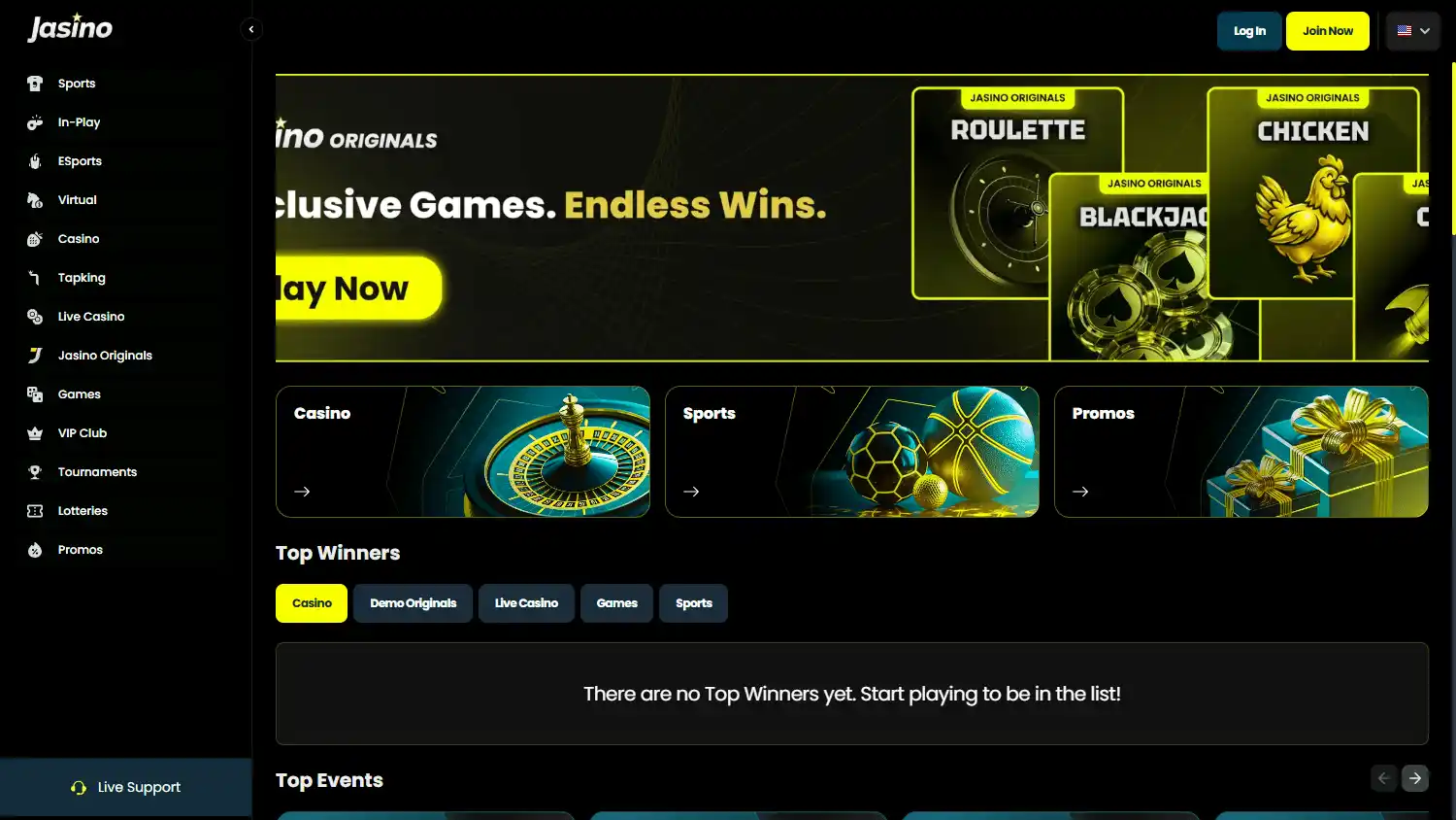 Jasino Casino screenshot 1