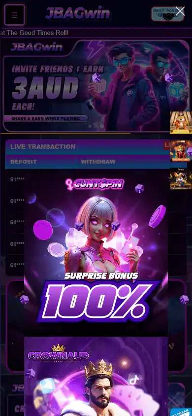 JBAGWIN Casino screenshot 3