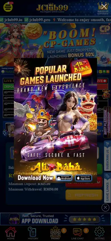 JClub99 Casino screenshot 4